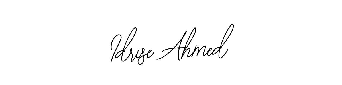 Create a beautiful signature design for name Idrise Ahmed. With this signature (Bearetta-2O07w) fonts, you can make a handwritten signature for free. Idrise Ahmed signature style 12 images and pictures png