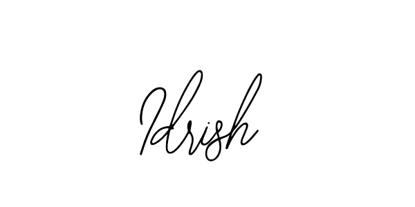 The best way (Bearetta-2O07w) to make a short signature is to pick only two or three words in your name. The name Idrish include a total of six letters. For converting this name. Idrish signature style 12 images and pictures png