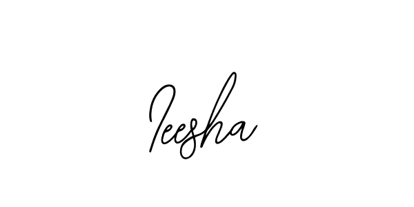 Also we have Ieesha name is the best signature style. Create professional handwritten signature collection using Bearetta-2O07w autograph style. Ieesha signature style 12 images and pictures png