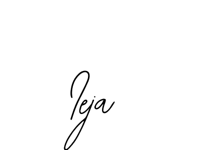 Similarly Bearetta-2O07w is the best handwritten signature design. Signature creator online .You can use it as an online autograph creator for name Ieja. Ieja signature style 12 images and pictures png