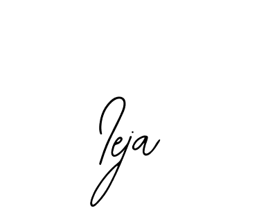 Similarly Bearetta-2O07w is the best handwritten signature design. Signature creator online .You can use it as an online autograph creator for name Ieja. Ieja signature style 12 images and pictures png