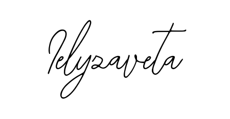 A classic penmanship look for Ielyzaveta. The Bearetta-2O07w font brings timeless elegance and confidence to every signed document. Ielyzaveta signature style 12 images and pictures png