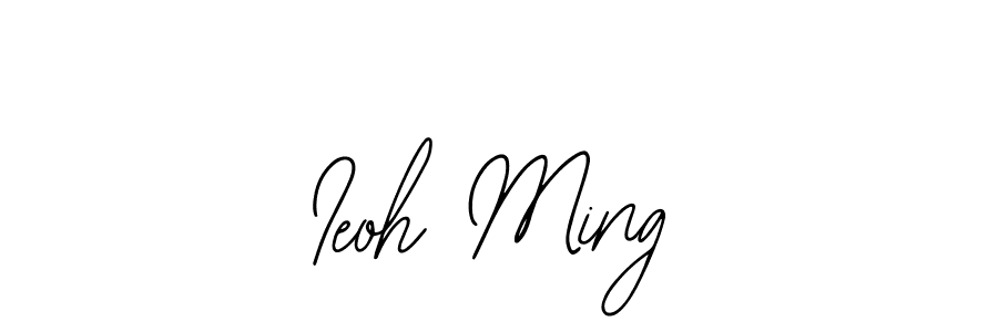 Create a beautiful signature design for name Ieoh Ming. With this signature (Bearetta-2O07w) fonts, you can make a handwritten signature for free. Ieoh Ming signature style 12 images and pictures png