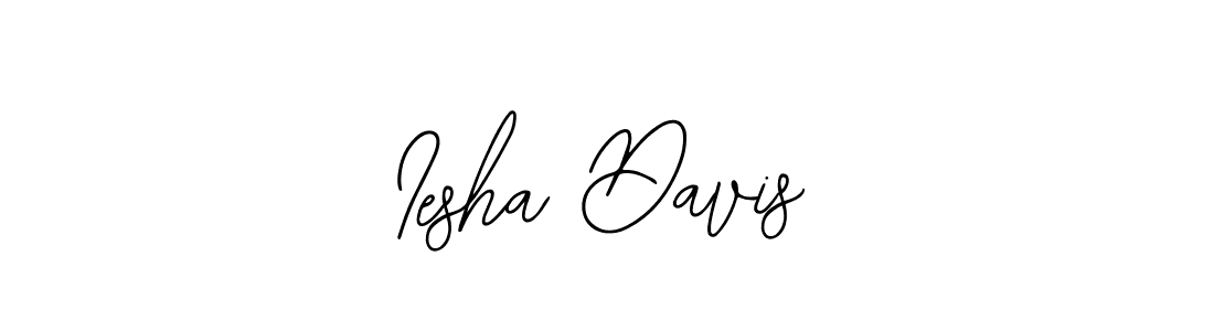 Iesha Davis stylish signature style. Best Handwritten Sign (Bearetta-2O07w) for my name. Handwritten Signature Collection Ideas for my name Iesha Davis. Iesha Davis signature style 12 images and pictures png