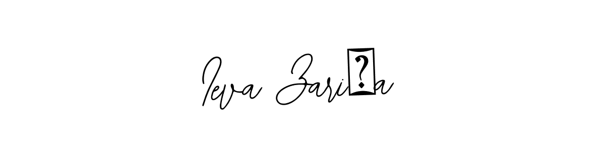 Use a signature maker to create a handwritten signature online. With this signature software, you can design (Bearetta-2O07w) your own signature for name Ieva Zariņa. Ieva Zariņa signature style 12 images and pictures png