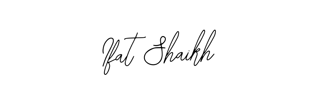 Here are the top 10 professional signature styles for the name Ifat Shaikh. These are the best autograph styles you can use for your name. Ifat Shaikh signature style 12 images and pictures png