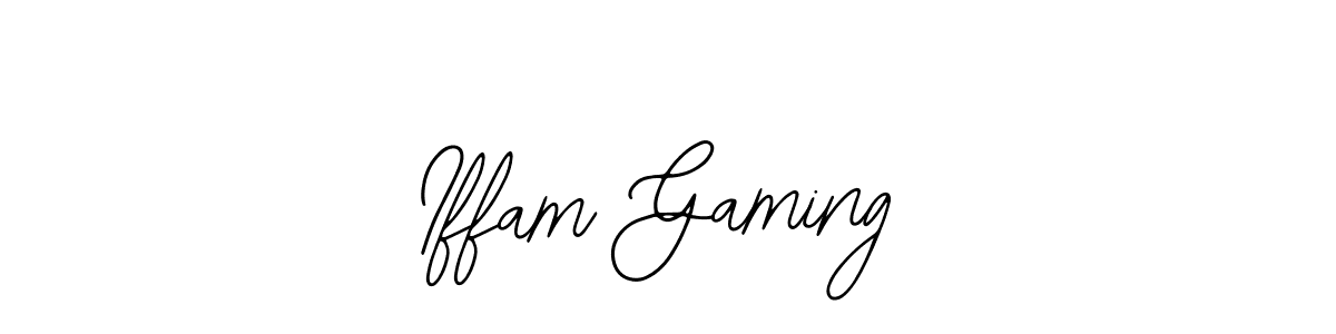 It looks lik you need a new signature style for name Iffam Gaming. Design unique handwritten (Bearetta-2O07w) signature with our free signature maker in just a few clicks. Iffam Gaming signature style 12 images and pictures png