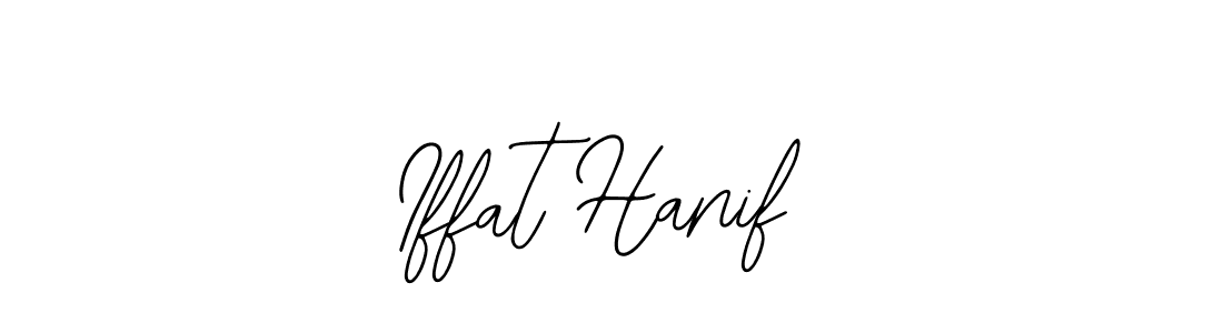 This is the best signature style for the Iffat Hanif name. Also you like these signature font (Bearetta-2O07w). Mix name signature. Iffat Hanif signature style 12 images and pictures png