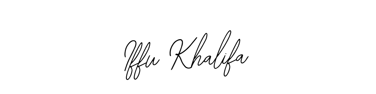 Here are the top 10 professional signature styles for the name Iffu Khalifa. These are the best autograph styles you can use for your name. Iffu Khalifa signature style 12 images and pictures png