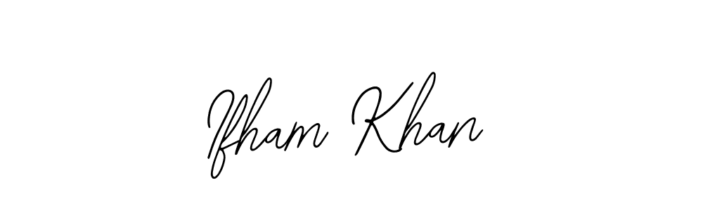 Make a short Ifham Khan signature style. Manage your documents anywhere anytime using Bearetta-2O07w. Create and add eSignatures, submit forms, share and send files easily. Ifham Khan signature style 12 images and pictures png