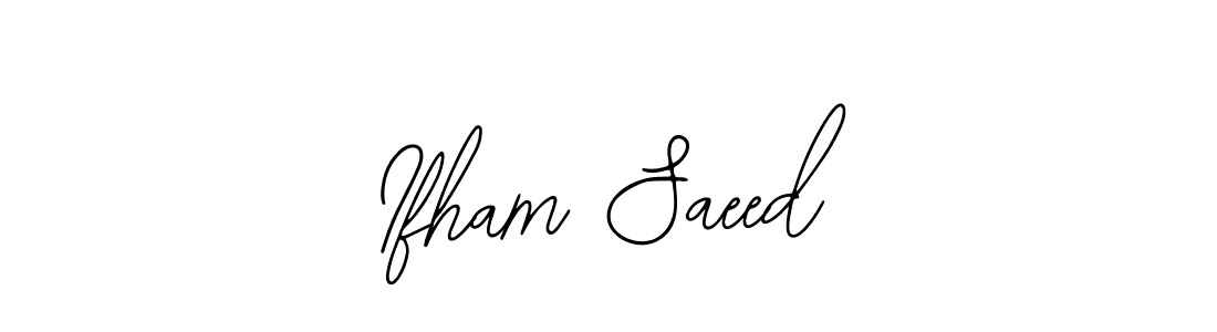 Also we have Ifham Saeed name is the best signature style. Create professional handwritten signature collection using Bearetta-2O07w autograph style. Ifham Saeed signature style 12 images and pictures png
