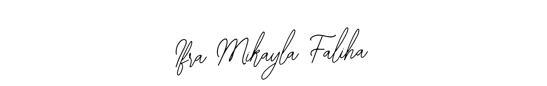 It looks lik you need a new signature style for name Ifra Mikayla Faliha. Design unique handwritten (Bearetta-2O07w) signature with our free signature maker in just a few clicks. Ifra Mikayla Faliha signature style 12 images and pictures png