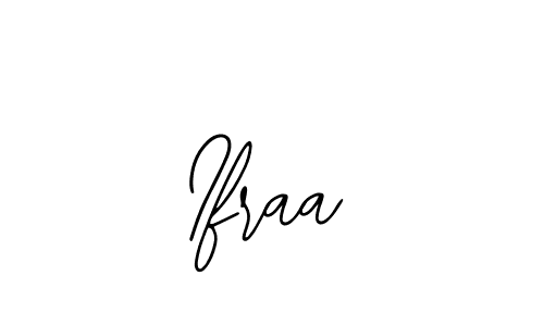Bearetta-2O07w is a professional signature style that is perfect for those who want to add a touch of class to their signature. It is also a great choice for those who want to make their signature more unique. Get Ifraa name to fancy signature for free. Ifraa signature style 12 images and pictures png