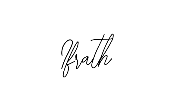 Create a beautiful signature design for name Ifrath. With this signature (Bearetta-2O07w) fonts, you can make a handwritten signature for free. Ifrath signature style 12 images and pictures png