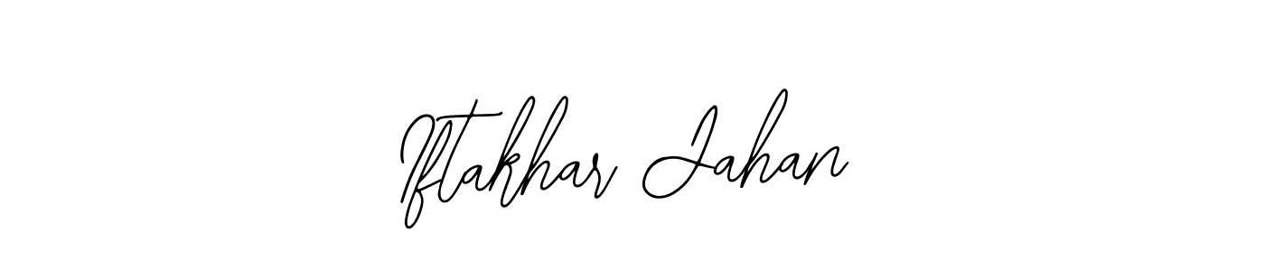 Make a beautiful signature design for name Iftakhar Jahan. Use this online signature maker to create a handwritten signature for free. Iftakhar Jahan signature style 12 images and pictures png