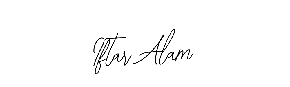 Bearetta-2O07w is a professional signature style that is perfect for those who want to add a touch of class to their signature. It is also a great choice for those who want to make their signature more unique. Get Iftar Alam name to fancy signature for free. Iftar Alam signature style 12 images and pictures png