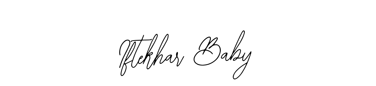 Create a beautiful signature design for name Iftekhar Baby. With this signature (Bearetta-2O07w) fonts, you can make a handwritten signature for free. Iftekhar Baby signature style 12 images and pictures png