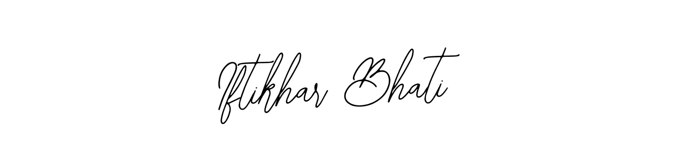 Iftikhar Bhati stylish signature style. Best Handwritten Sign (Bearetta-2O07w) for my name. Handwritten Signature Collection Ideas for my name Iftikhar Bhati. Iftikhar Bhati signature style 12 images and pictures png