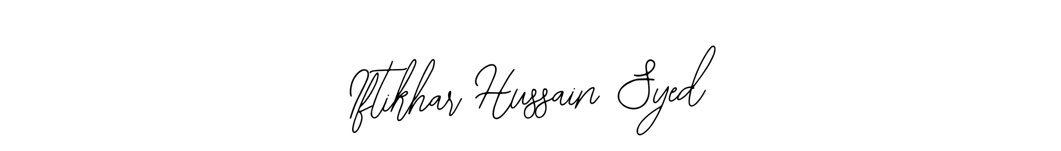 Bearetta-2O07w is a professional signature style that is perfect for those who want to add a touch of class to their signature. It is also a great choice for those who want to make their signature more unique. Get Iftikhar Hussain Syed name to fancy signature for free. Iftikhar Hussain Syed signature style 12 images and pictures png