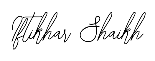 The Bearetta-2O07w handwriting style adds charm and authenticity to name Iftikhar Shaikh. A wonderful choice for personal thank-you notes. Iftikhar Shaikh signature style 12 images and pictures png