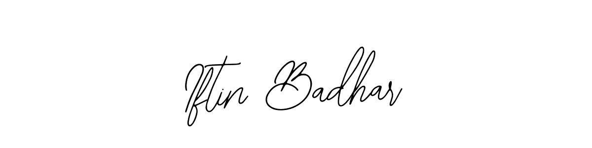 Create a beautiful signature design for name Iftin Badhar. With this signature (Bearetta-2O07w) fonts, you can make a handwritten signature for free. Iftin Badhar signature style 12 images and pictures png