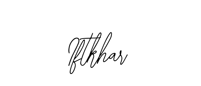 Similarly Bearetta-2O07w is the best handwritten signature design. Signature creator online .You can use it as an online autograph creator for name Iftkhar. Iftkhar signature style 12 images and pictures png