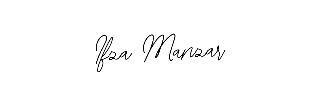 It looks lik you need a new signature style for name Ifza Manzar. Design unique handwritten (Bearetta-2O07w) signature with our free signature maker in just a few clicks. Ifza Manzar signature style 12 images and pictures png