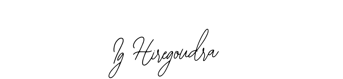 The best way (Bearetta-2O07w) to make a short signature is to pick only two or three words in your name. The name Ig Hiregoudra include a total of six letters. For converting this name. Ig Hiregoudra signature style 12 images and pictures png