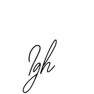 Make a beautiful signature design for name Igh. Use this online signature maker to create a handwritten signature for free. Igh signature style 12 images and pictures png