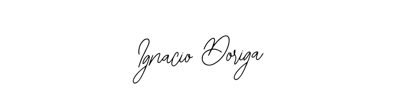How to make Ignacio Doriga name signature. Use Bearetta-2O07w style for creating short signs online. This is the latest handwritten sign. Ignacio Doriga signature style 12 images and pictures png
