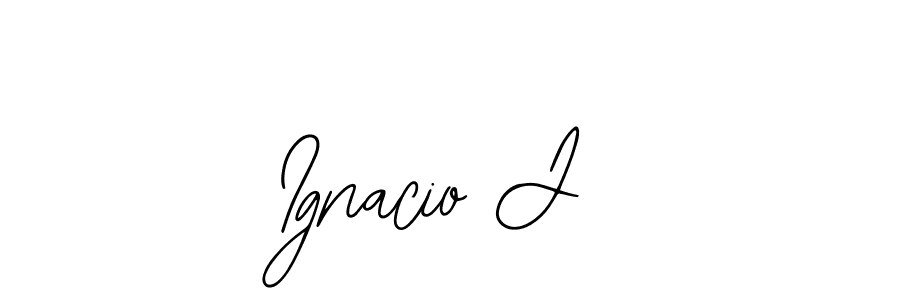 It looks lik you need a new signature style for name Ignacio J. Design unique handwritten (Bearetta-2O07w) signature with our free signature maker in just a few clicks. Ignacio J signature style 12 images and pictures png