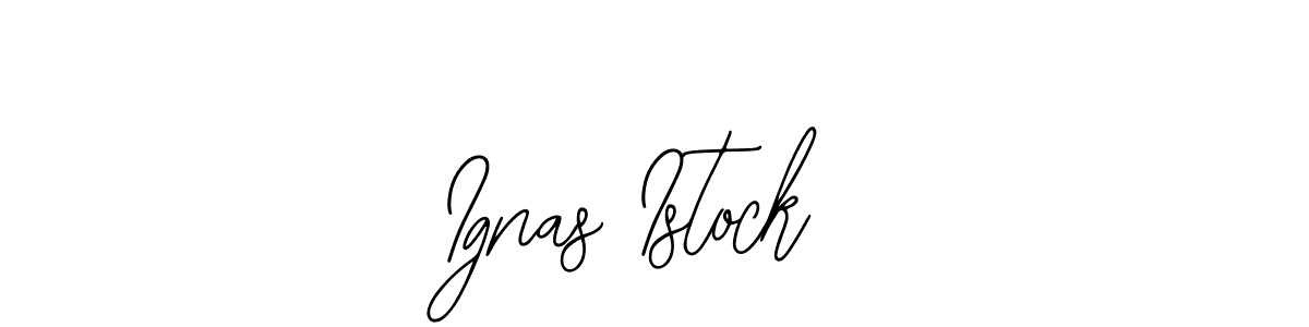 How to Draw Ignas Istock signature style? Bearetta-2O07w is a latest design signature styles for name Ignas Istock. Ignas Istock signature style 12 images and pictures png