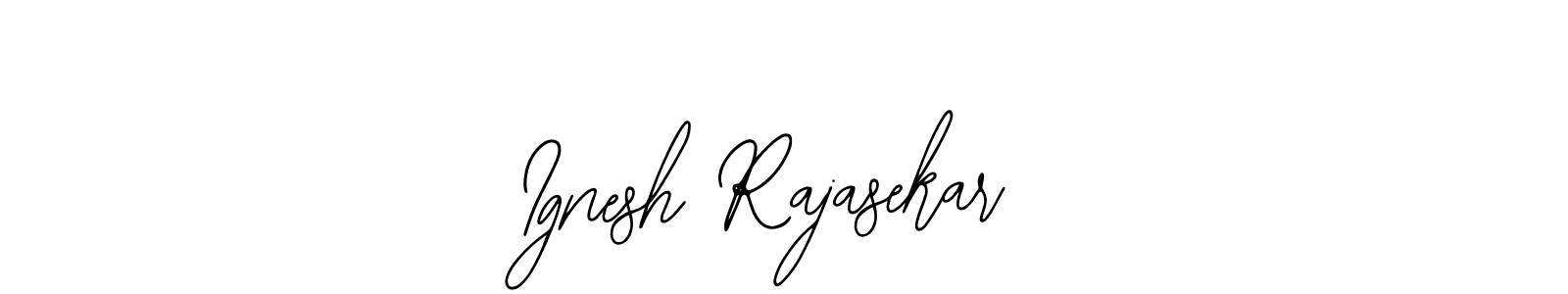 Make a short Ignesh Rajasekar signature style. Manage your documents anywhere anytime using Bearetta-2O07w. Create and add eSignatures, submit forms, share and send files easily. Ignesh Rajasekar signature style 12 images and pictures png