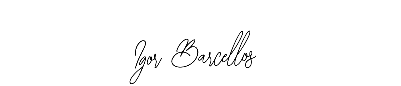 Similarly Bearetta-2O07w is the best handwritten signature design. Signature creator online .You can use it as an online autograph creator for name Igor Barcellos. Igor Barcellos signature style 12 images and pictures png