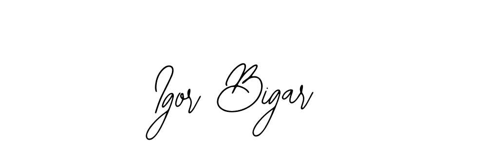 Similarly Bearetta-2O07w is the best handwritten signature design. Signature creator online .You can use it as an online autograph creator for name Igor Bigar. Igor Bigar signature style 12 images and pictures png