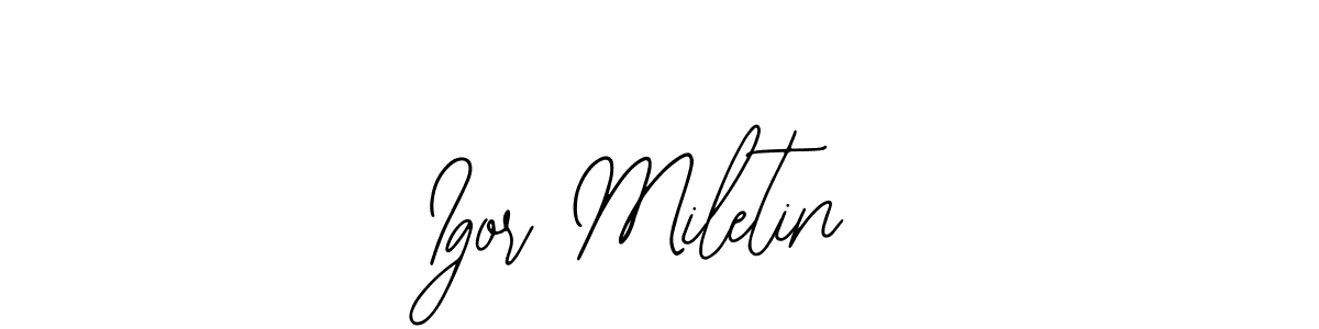 Make a beautiful signature design for name Igor Miletin. With this signature (Bearetta-2O07w) style, you can create a handwritten signature for free. Igor Miletin signature style 12 images and pictures png