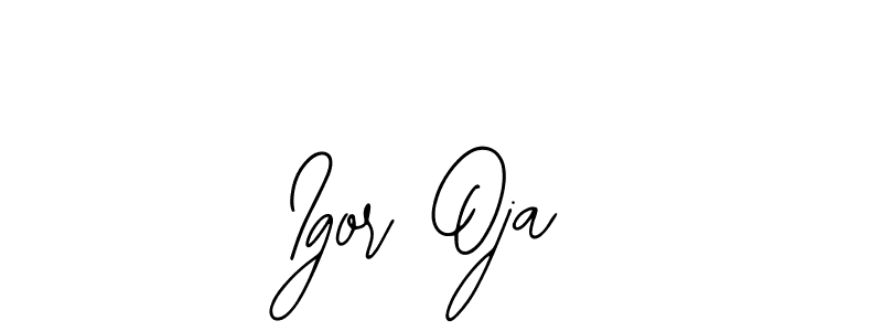 Make a beautiful signature design for name Igor Oja. Use this online signature maker to create a handwritten signature for free. Igor Oja signature style 12 images and pictures png