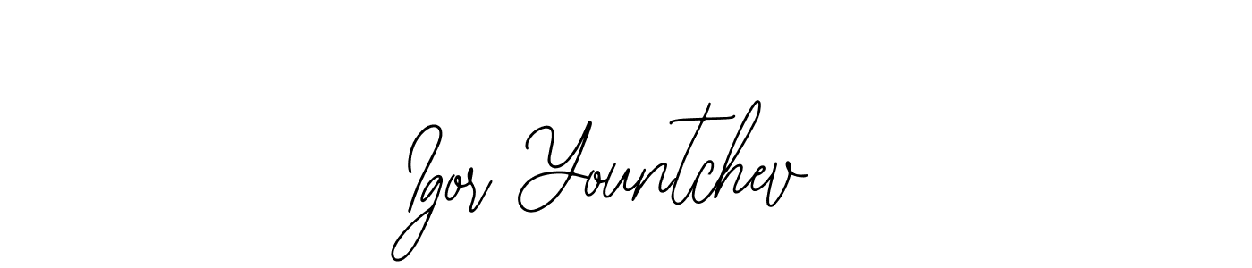This is the best signature style for the Igor Yountchev name. Also you like these signature font (Bearetta-2O07w). Mix name signature. Igor Yountchev signature style 12 images and pictures png