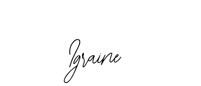 if you are searching for the best signature style for your name Igraine. so please give up your signature search. here we have designed multiple signature styles  using Bearetta-2O07w. Igraine signature style 12 images and pictures png