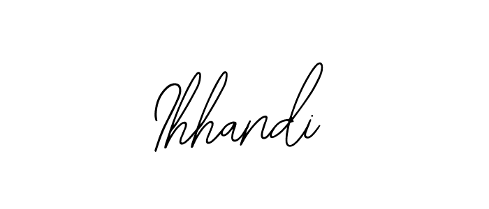 How to Draw Ihhandi signature style? Bearetta-2O07w is a latest design signature styles for name Ihhandi. Ihhandi signature style 12 images and pictures png