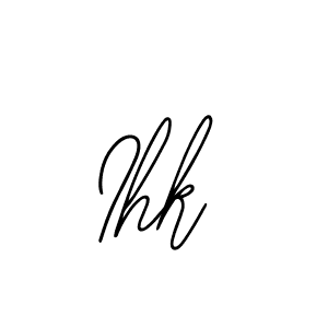 How to Draw Ihk signature style? Bearetta-2O07w is a latest design signature styles for name Ihk. Ihk signature style 12 images and pictures png