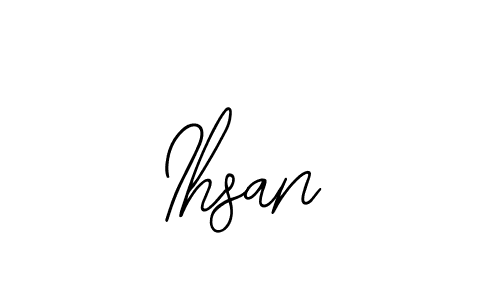 It looks lik you need a new signature style for name Ihsan. Design unique handwritten (Bearetta-2O07w) signature with our free signature maker in just a few clicks. Ihsan signature style 12 images and pictures png