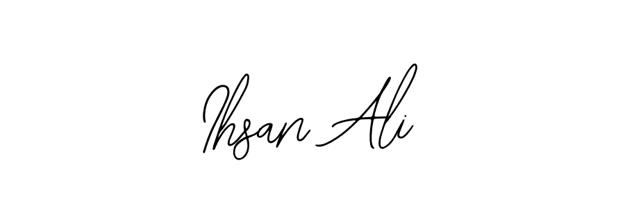 Make a beautiful signature design for name Ihsan Ali. Use this online signature maker to create a handwritten signature for free. Ihsan Ali signature style 12 images and pictures png