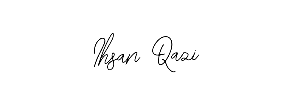 Make a short Ihsan Qazi signature style. Manage your documents anywhere anytime using Bearetta-2O07w. Create and add eSignatures, submit forms, share and send files easily. Ihsan Qazi signature style 12 images and pictures png