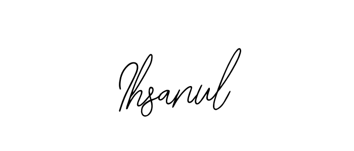 Ihsanul stylish signature style. Best Handwritten Sign (Bearetta-2O07w) for my name. Handwritten Signature Collection Ideas for my name Ihsanul. Ihsanul signature style 12 images and pictures png