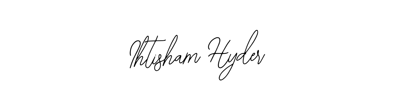 See photos of Ihtisham Hyder official signature by Spectra . Check more albums & portfolios. Read reviews & check more about Bearetta-2O07w font. Ihtisham Hyder signature style 12 images and pictures png