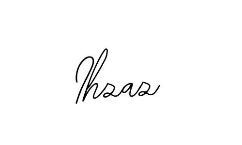 Make a beautiful signature design for name Ihzaz. With this signature (Bearetta-2O07w) style, you can create a handwritten signature for free. Ihzaz signature style 12 images and pictures png
