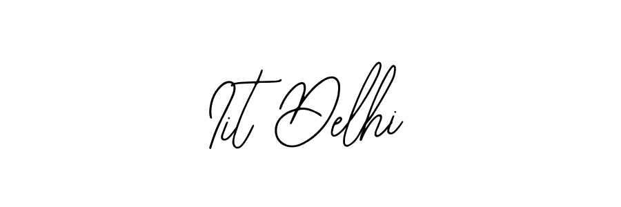 How to make Iit Delhi signature? Bearetta-2O07w is a professional autograph style. Create handwritten signature for Iit Delhi name. Iit Delhi signature style 12 images and pictures png