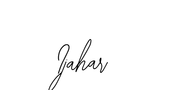 Make a beautiful signature design for name Ijahar. Use this online signature maker to create a handwritten signature for free. Ijahar signature style 12 images and pictures png