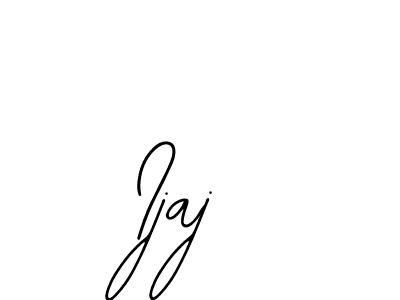 You should practise on your own different ways (Bearetta-2O07w) to write your name (Ijaj) in signature. don't let someone else do it for you. Ijaj signature style 12 images and pictures png